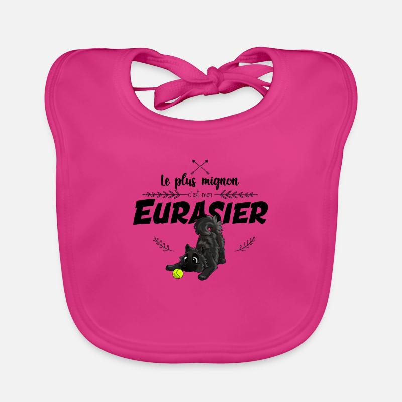 Le plus mignon Eurasier Bavoir bio Bébé