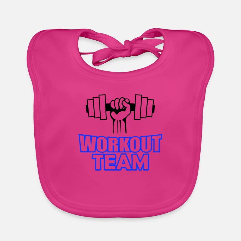 Workout Team Organic Baby Bibs