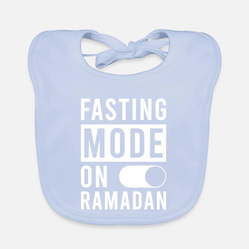 Fasting mode on Ramadan Organic Baby Bibs