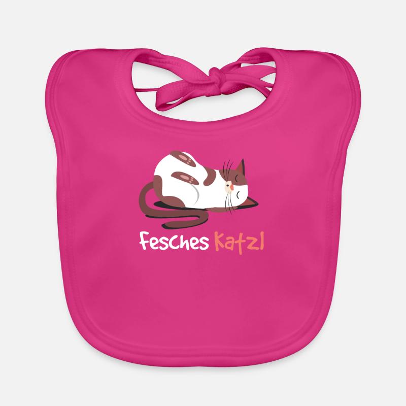 Fesches Katzl Bavoir bio Bébé