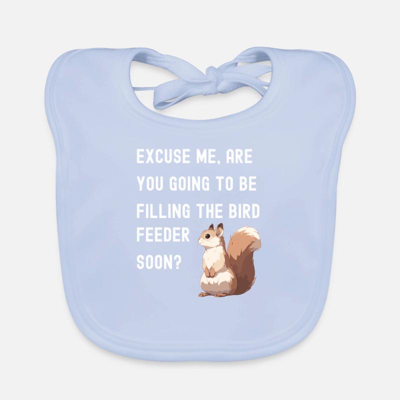 Vogelfutter Eichhörnchen Baby Bio-Lätzchen