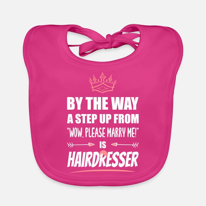 Le coiffeur est le plus attrayant ! Bavoir bio Bébé