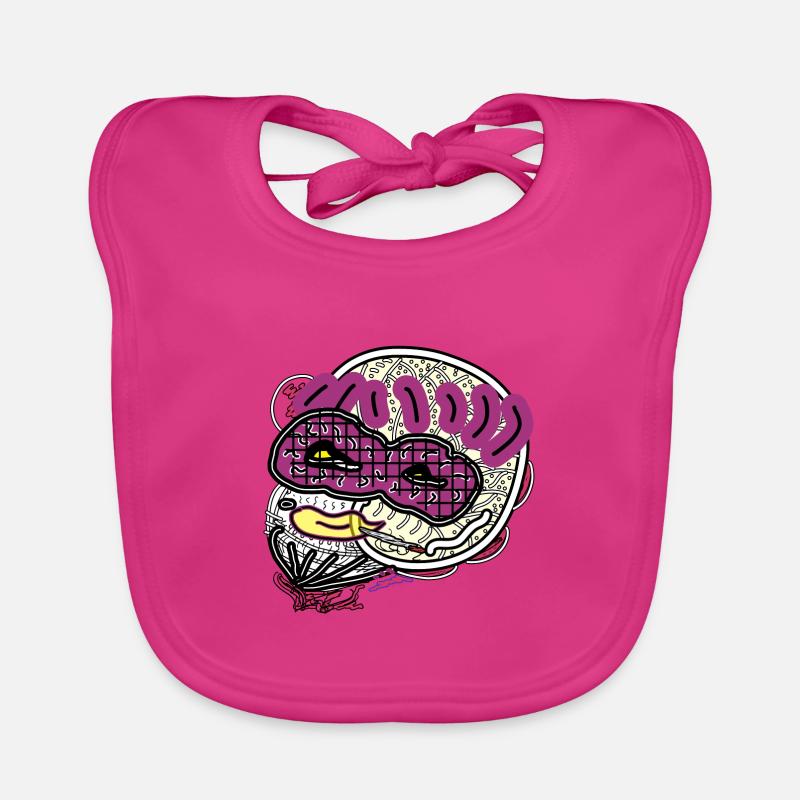 Comic man Organic Baby Bibs