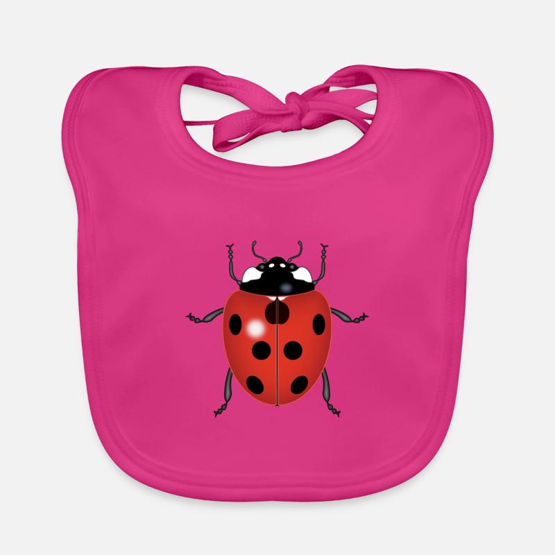 LADYBUG Organic Baby Bibs