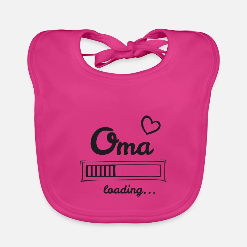 Oma loading - du wirst Oma Baby Bio-Lätzchen