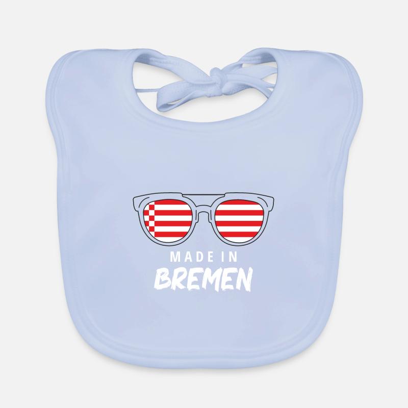 Drapeau de Brême Drapeau de Brême Bavoir bio Bébé