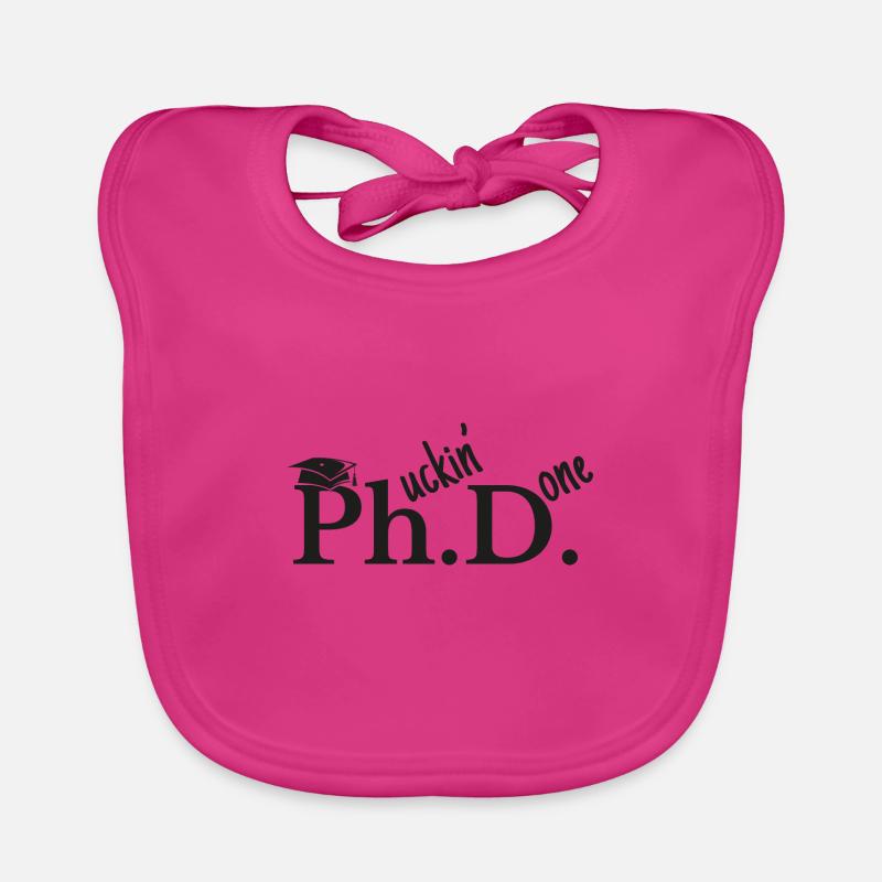 Phd Student Geschenk Graduate Master Degree Baby Bio-Lätzchen