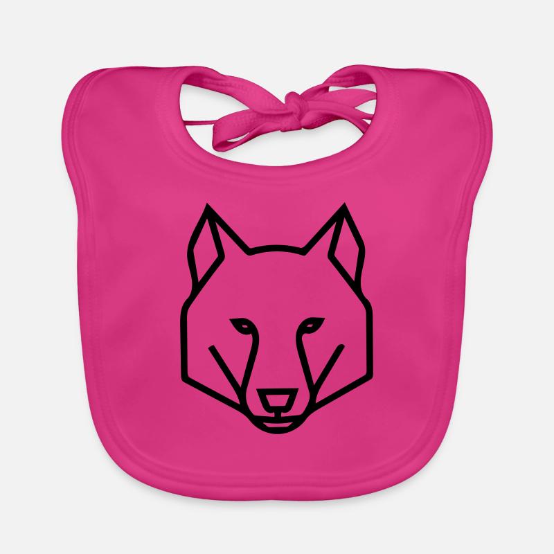 Wolf Organic Baby Bibs