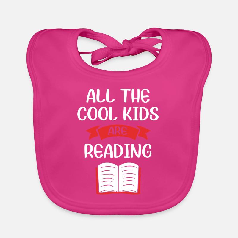 Bookworm Reading Enseignant d’école primaire Bavoir bio Bébé