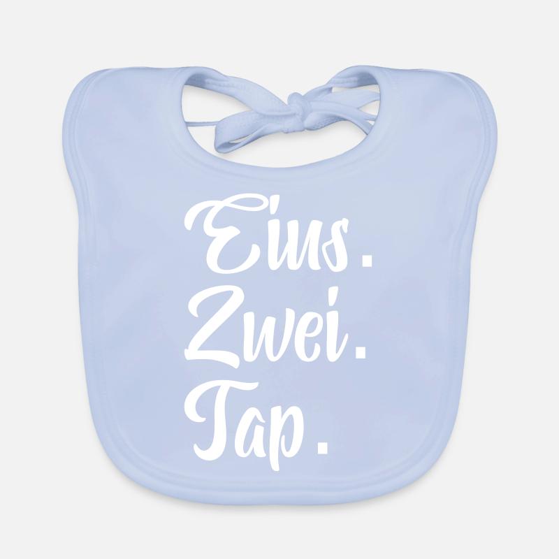 Discofox Eins zwei Tap Tanzen/ Geschenk Baby Bio-Lätzchen