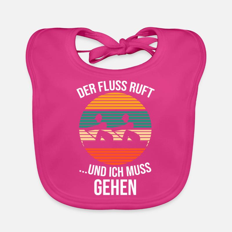 Rudern Ruderer Ruder Geschenk Baby Bio-Lätzchen