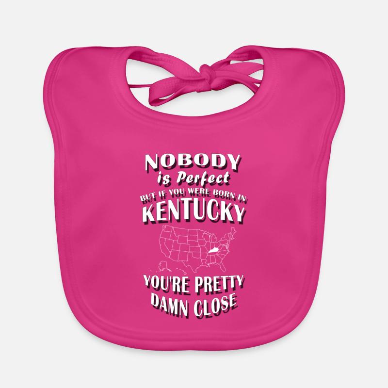 NÉ À KENTUCKY / Bluegrass State Bavoir bio Bébé