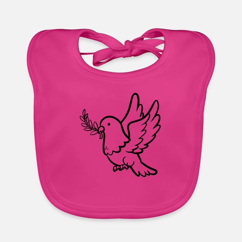 Colombe de la Paix Bavoir bio Bébé