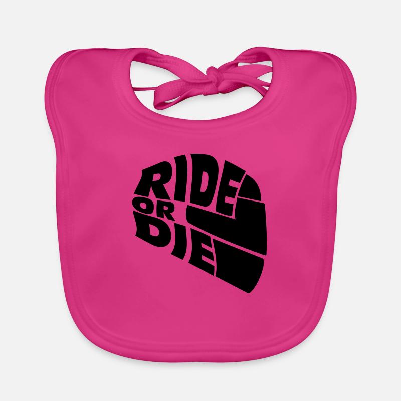 Helm der Loyalität: Reite oder stirb Baby Bio-Lätzchen