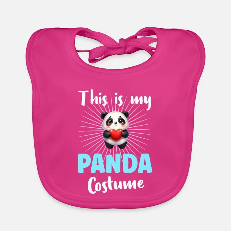 Panda Panda Ours Bavoir bio Bébé