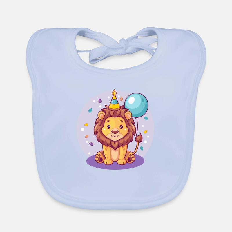 Leo Anniversaire Bébé Bavoir bio Bébé