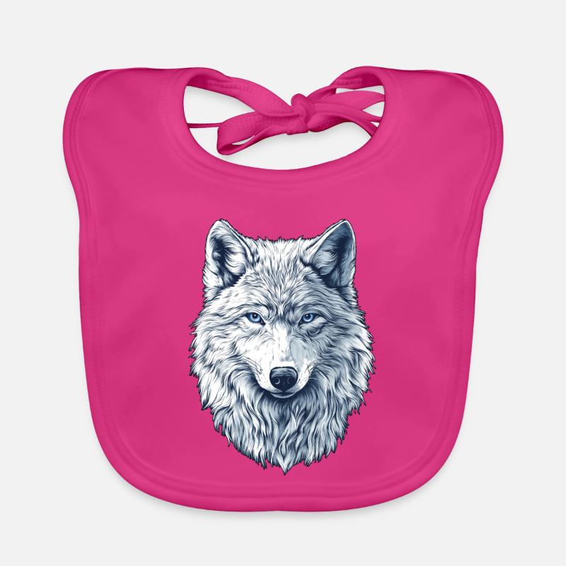 Polarwolf Baby Bio-Lätzchen
