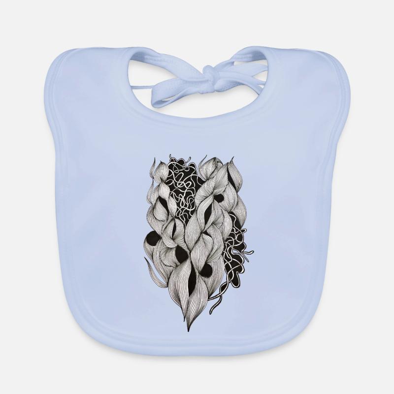Plexus cardiaque entrelacé Bavoir bio Bébé