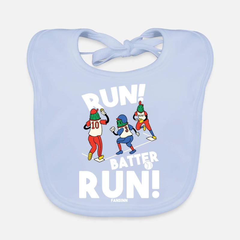 Baseball Baby Bio-Lätzchen
