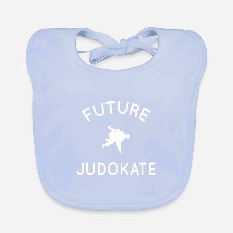 Future judokate - Idée cadeau - Judo Bavoir bio Bébé