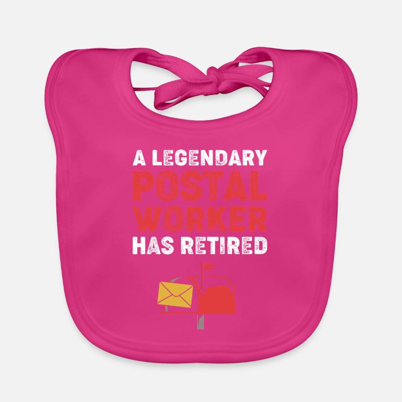 Cachet de la poste Bavoir bio Bébé