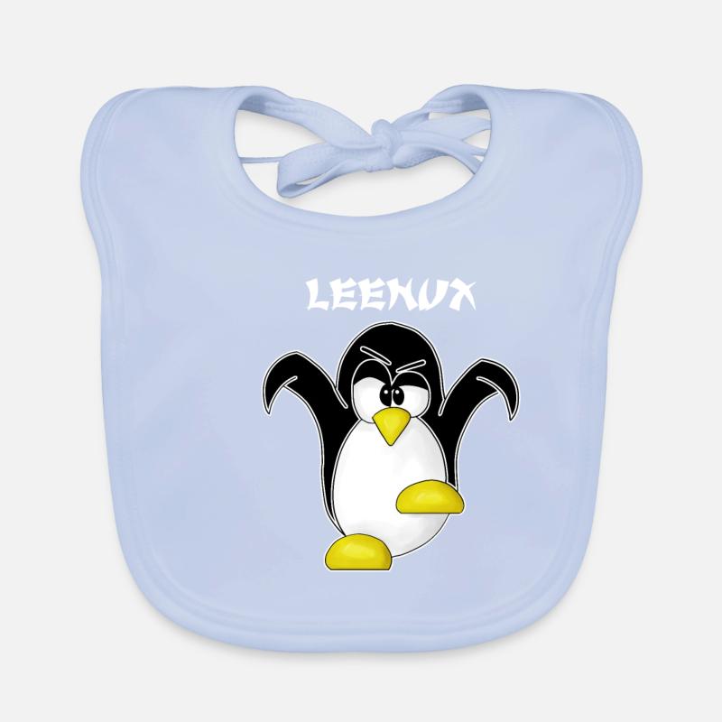 Linux Computer Nerd Geek Informatik Admin Geschenk Baby Bio-Lätzchen