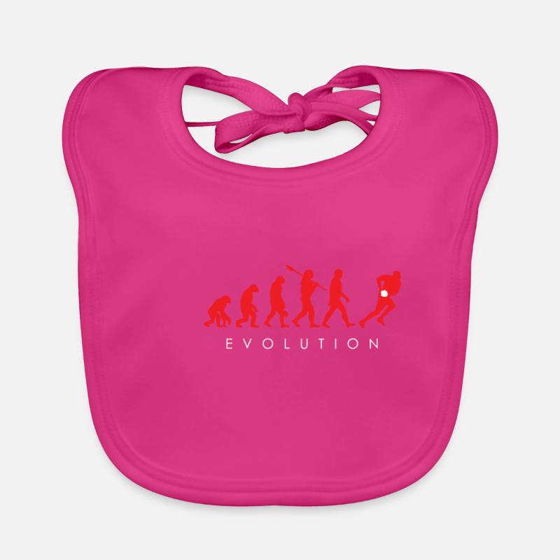 Rugby - Evolution du rugby Bavoir bio Bébé