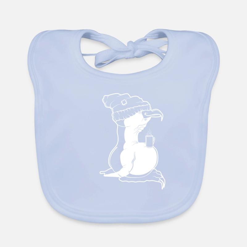 Tux Linux Pinguin Kaffee Pause Computer Freak Nerd Baby Bio-Lätzchen