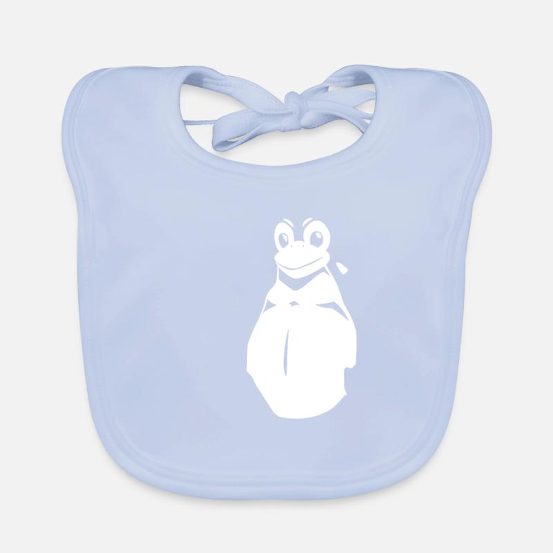 Costume de pingouin Linux tous les hackers et administrateurs système Bavoir bio Bébé