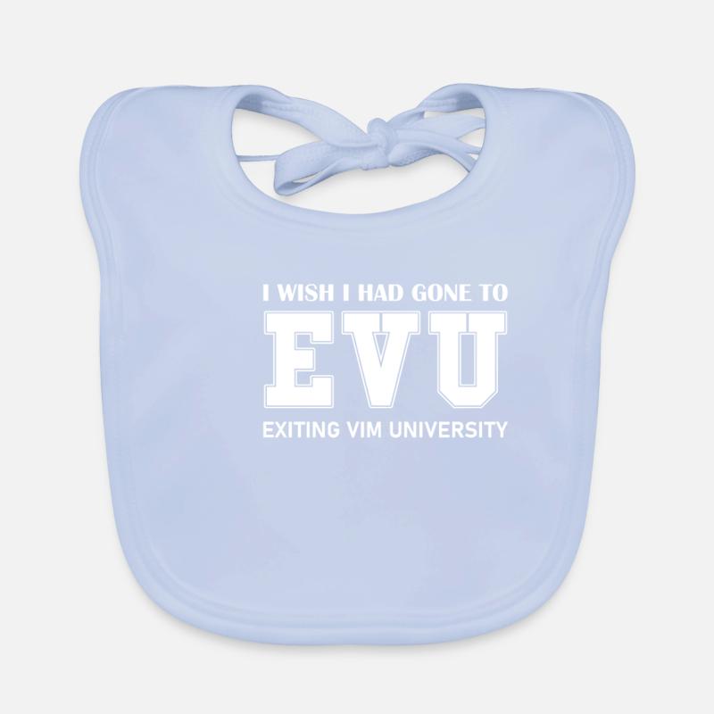 Exiting VIM University for Linux Nerds and Coders Baby Bio-Lätzchen