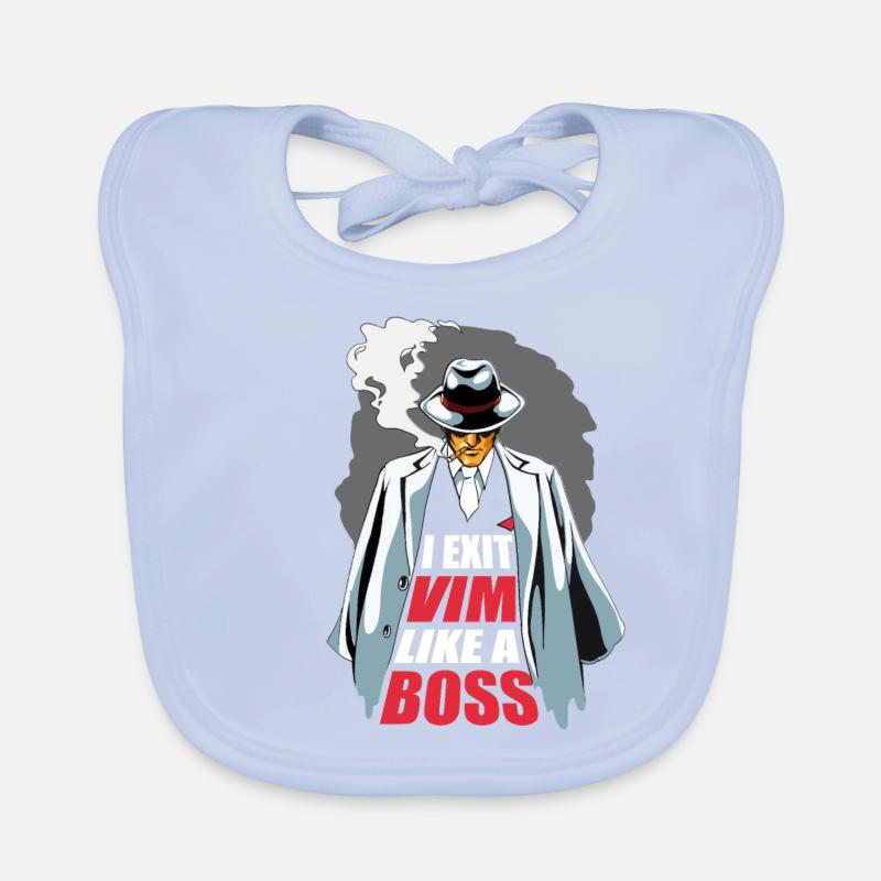 I Exit VIM Like a Boss for Linux Coder and Hacker Baby Bio-Lätzchen