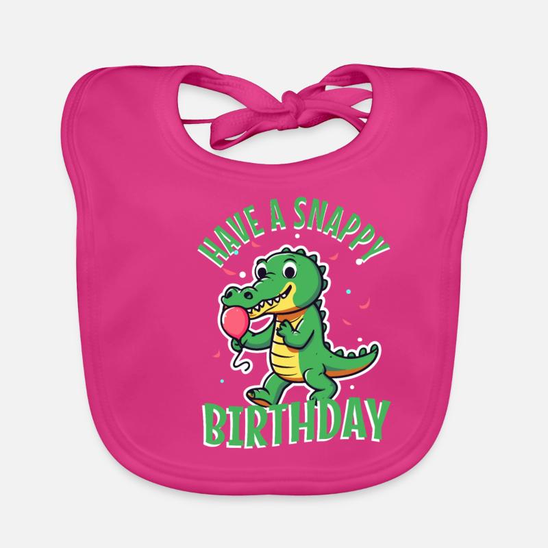 Have a Snappy Birthday Baby Bio-Lätzchen