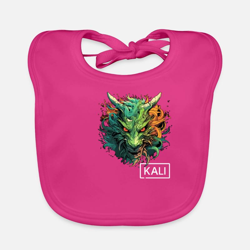 Kali Linux Dragon Design pour les testeurs de Bavoir bio Bébé