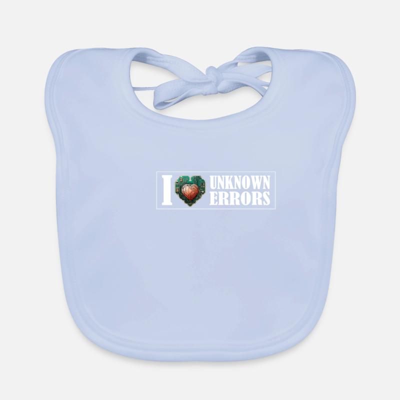 Embrace the Unknown: A Love for Unforeseen Errors Organic Baby Bibs