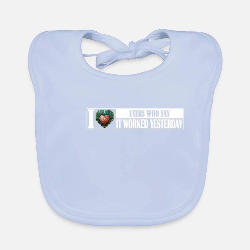 Drôles de mystères techniques d'hier ça a marché Bavoir bio Bébé