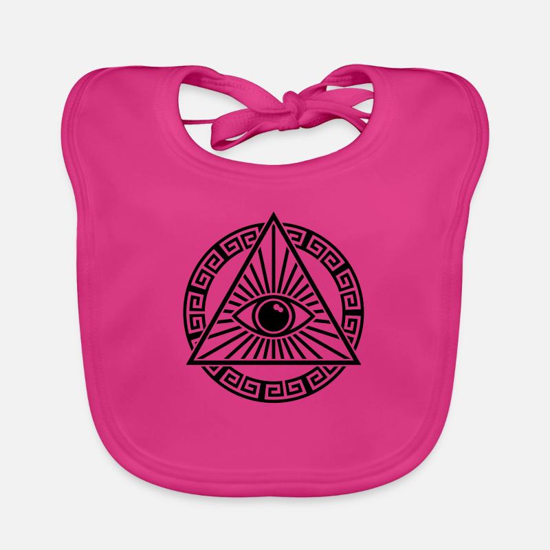 all seeing eye Organic Baby Bibs