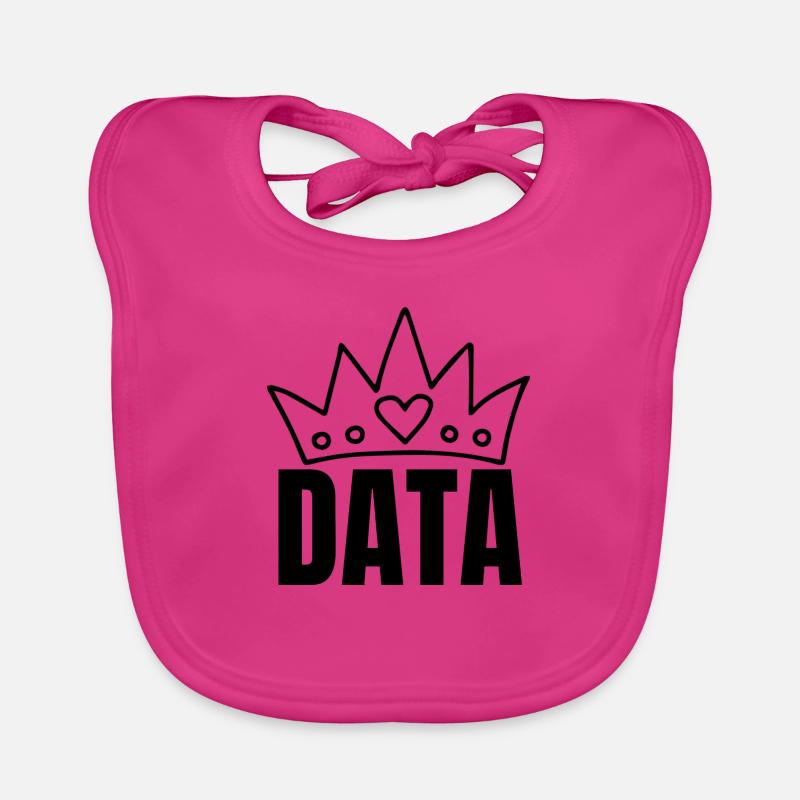 Data Queen Organic Baby Bibs