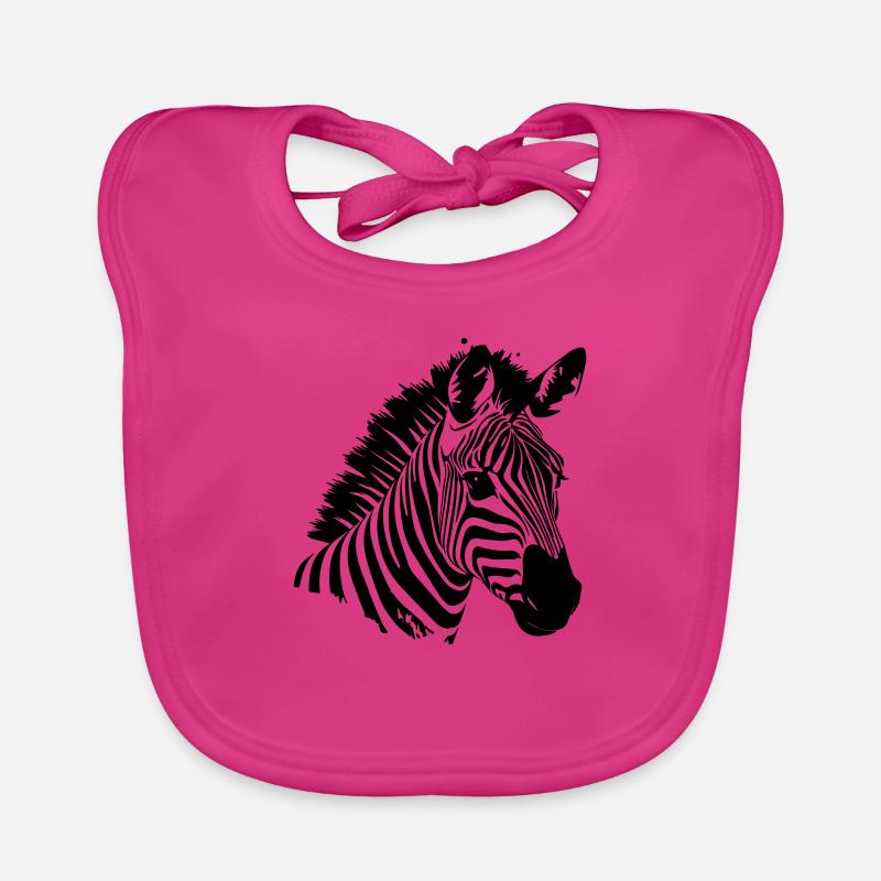 Zebra Baby Bio-Lätzchen