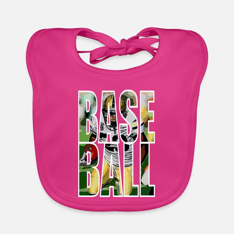 BASEBALL Bavoir bio Bébé
