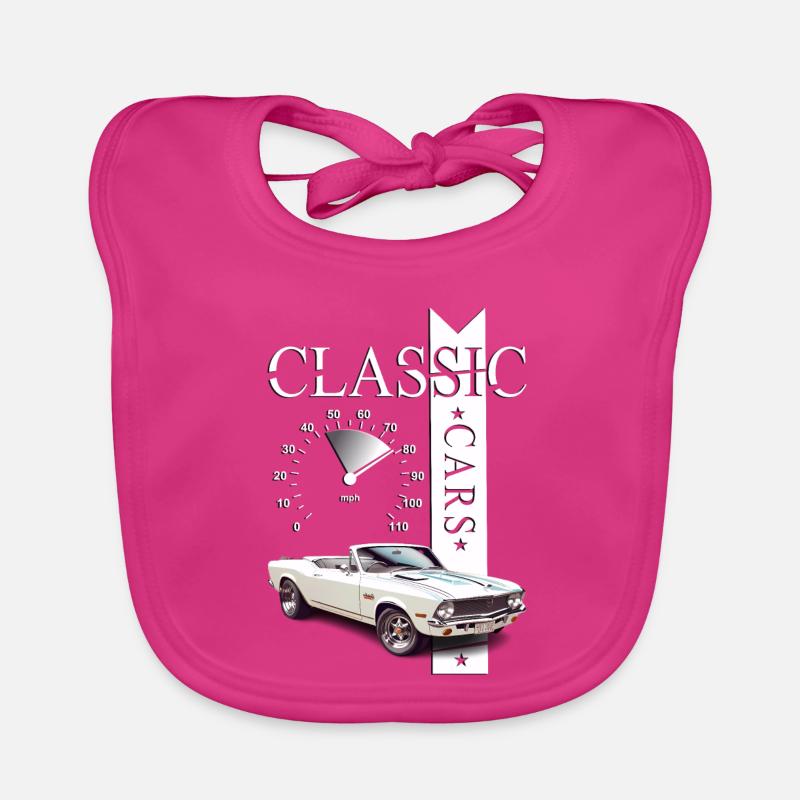 Classic Car Baby Bio-Lätzchen