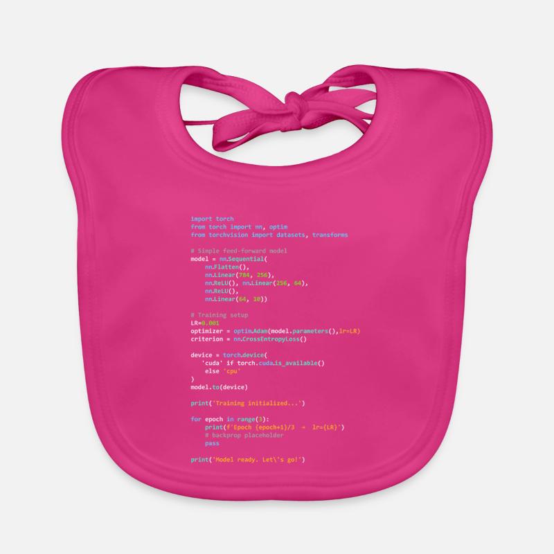 Programmierer Humor - Entwickler Logik und Technik Baby Bio-Lätzchen