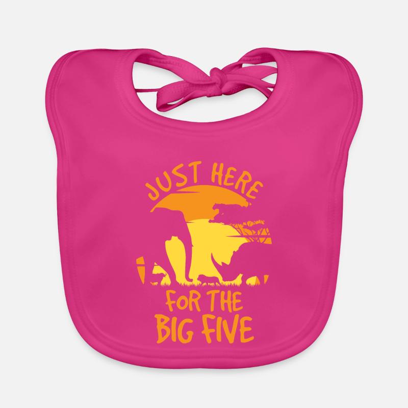 Juste ici pour les Big Five Bavoir bio Bébé