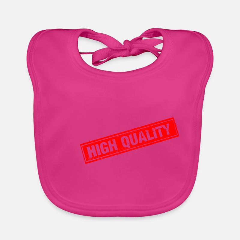 High Quality - the highest quality is behind it Organic Baby Bibs