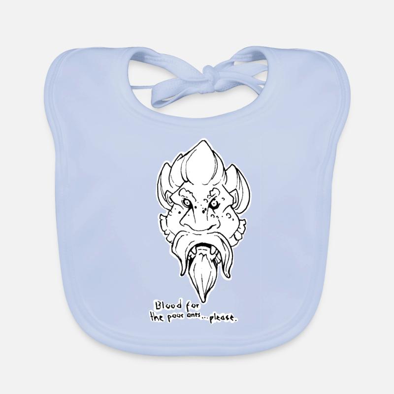 Begging vampire Organic Baby Bibs