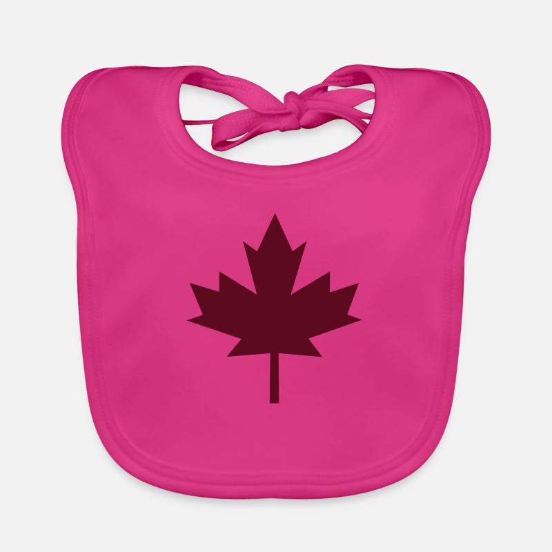 maple leaf Organic Baby Bibs