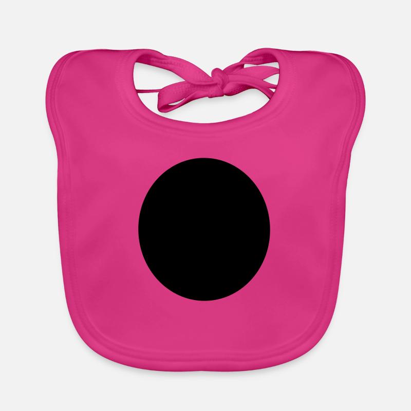 Point noir Bavoir bio Bébé