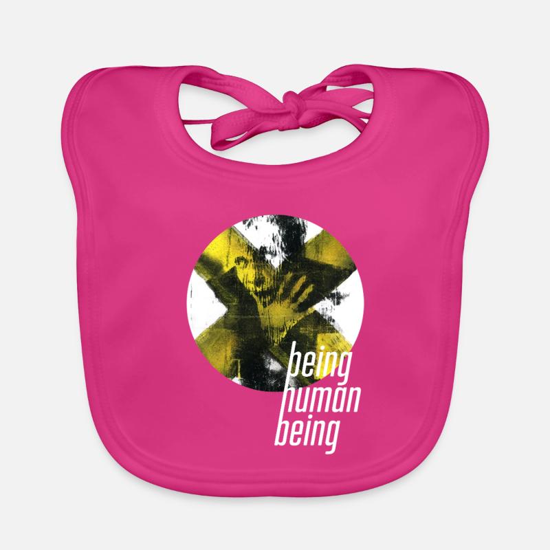 ThinkBick_being_human_being_2026_5 Bavoir bio Bébé