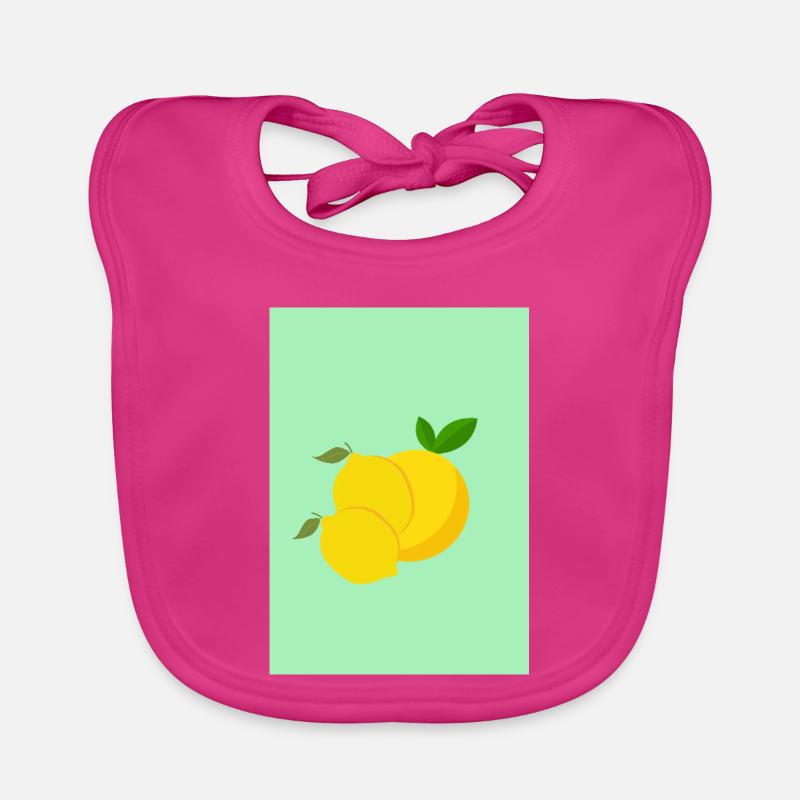 Lemons Organic Baby Bibs