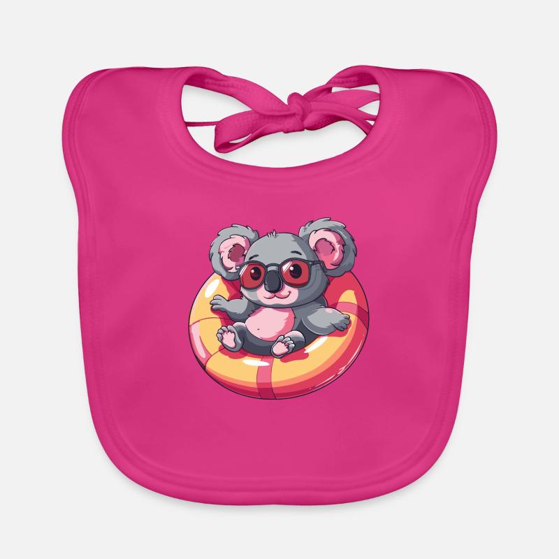 Koala Comic Cool Baby Bio-Lätzchen