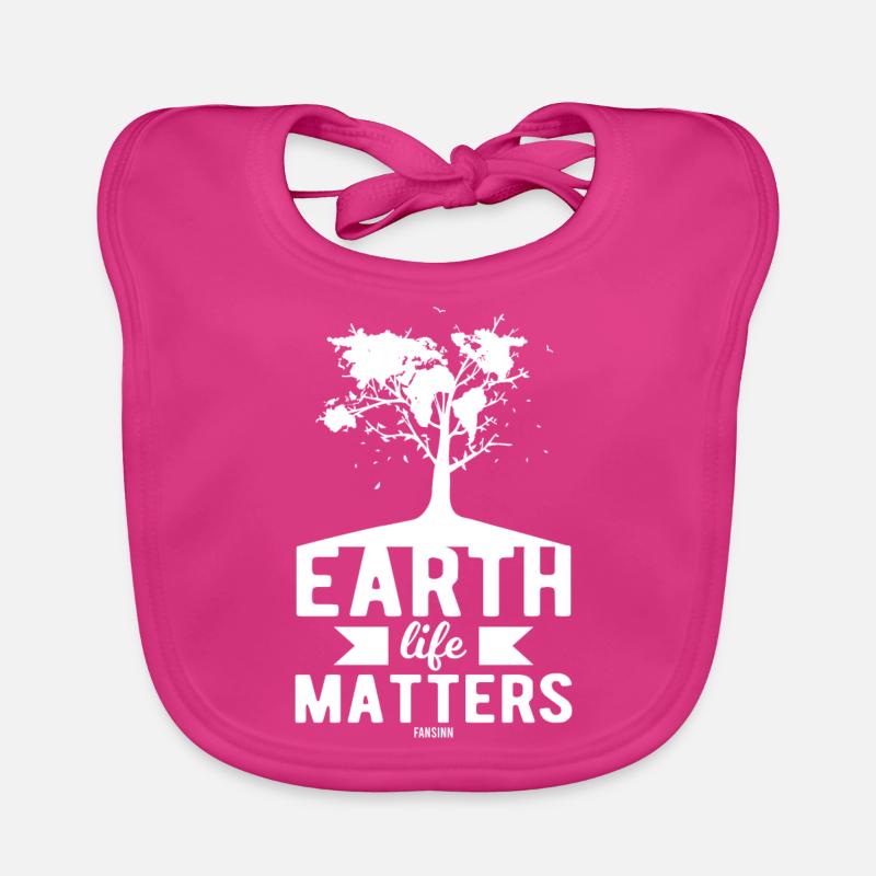 Nature Conservation Tree Forest Organic Baby Bibs